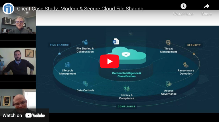 Client Case Study: Modern & Secure Cloud File Sharing