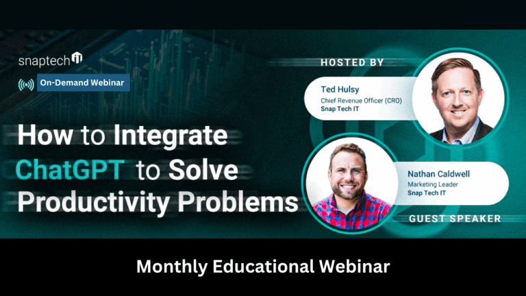 How to Integrate ChatGPT for Business to Solve Productivity Problems