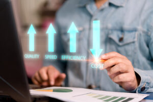 Using technology to increase quality, speed, and efficiency, while reducing cost.